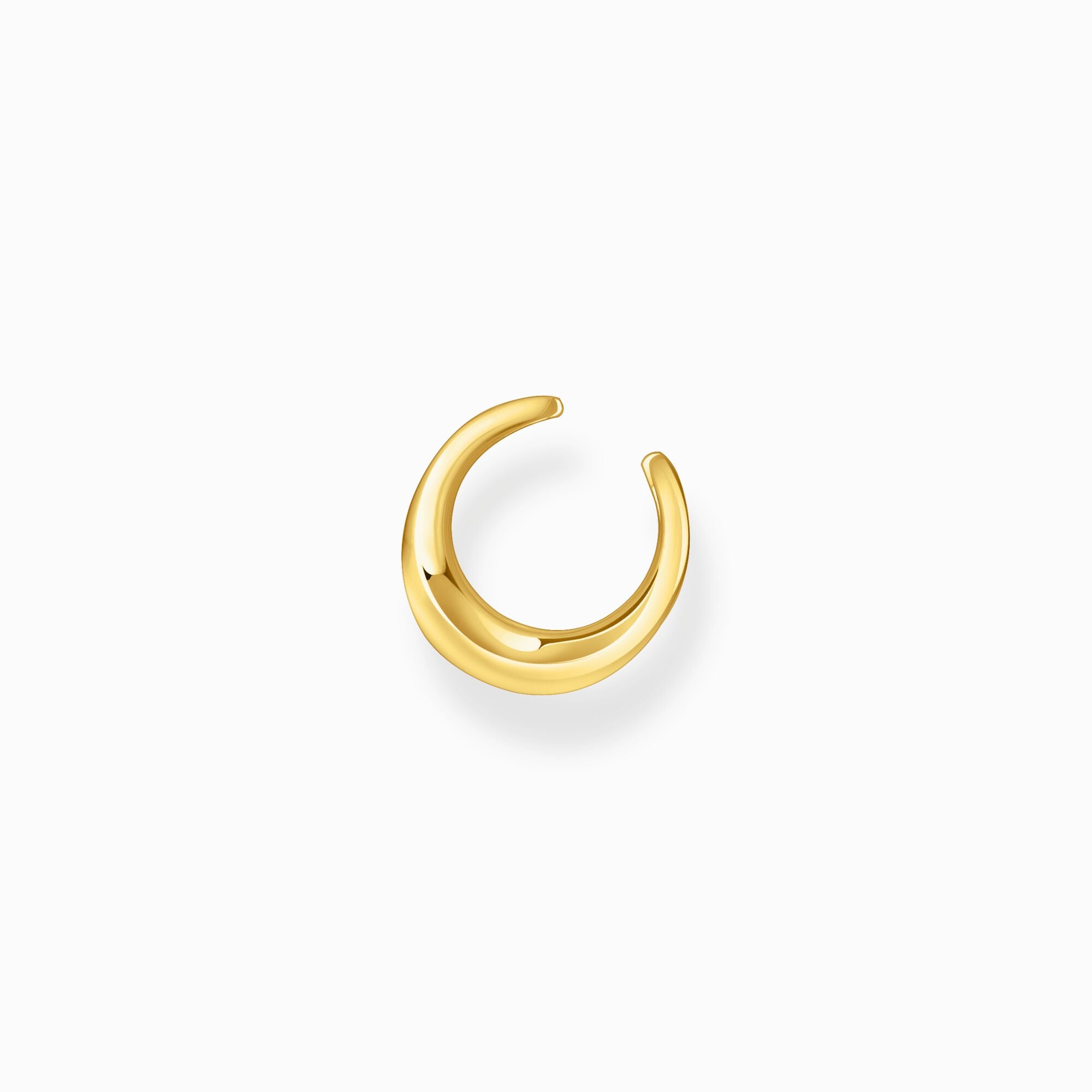 Thomas Sabo Sterling Silver Gold-Plated Organic-Shaped Ear cuff