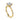 Gabriel & Co. 14K Yellow Gold Straight Marquise Diamond Engagement Ring