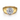 Gabriel & Co. Caya - 14K  Gold Round Solitaire Bezel Engagement Ring Mount