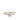 Estate 14K White Gold Solitaire Canadian Diamond Engagement Ring with Accented Band