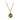 Estate 14K Yellow Gold Aries Zodiac Medallion Charm Pendant