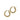 Estate 10K Yellow Gold 16mm Greek Key Hoop Earrings