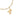 Estate 10K Yellow Gold 3D Roller Skate Charm Pendant