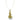 Estate 10K Yellow Gold Christmas Tree Charm Pendant