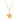 Estate 10K Yellow Gold Textured Starfish Charm Pendant