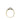 Estate 14K Two-Tone Gold 0.36ctw Diamond Three-Stone Ring