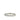 Estate 14K White Gold Channel-Set Round 0.20ctw Diamond Half Eternity Band Ring