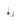 Estate 14K White Gold Diamond and Ruby Leverback Drop Earrings
