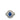 Estate 14K White Gold Sapphire and Diamond Halo Engagement Ring Set