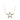 Estate 14K Yellow Gold 15 Inch Star Necklace