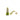 Estate 14K Yellow Gold Peridot and Diamond Curved Drop Stud Earrings