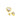 Estate Chopard 18K Yellow Gold Happy Diamond Icons Heart Gold Earring