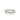 Estate 18K White Gold 0.50ctw Round Natural Diamond Five-Stone Ring