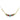 Estate 18K Yellow Gold 5-Stone Gemstone Necklace with Bezel Settings