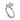 Gabriel & Co. Paula 14K White Gold Rectangular Radiant Cut Diamond Engagement Ring