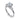 Gabriel & Co. Chana 14K White Gold Round Diamond Engagement Ring