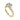 Gabriel & Co. Cove 14K Yellow Gold Round 0.50ctw Diamond Engagement Ring