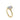 Gabriel & Co. 14K Yellow Gold Oval Solitaire Diamond Engagement Ring