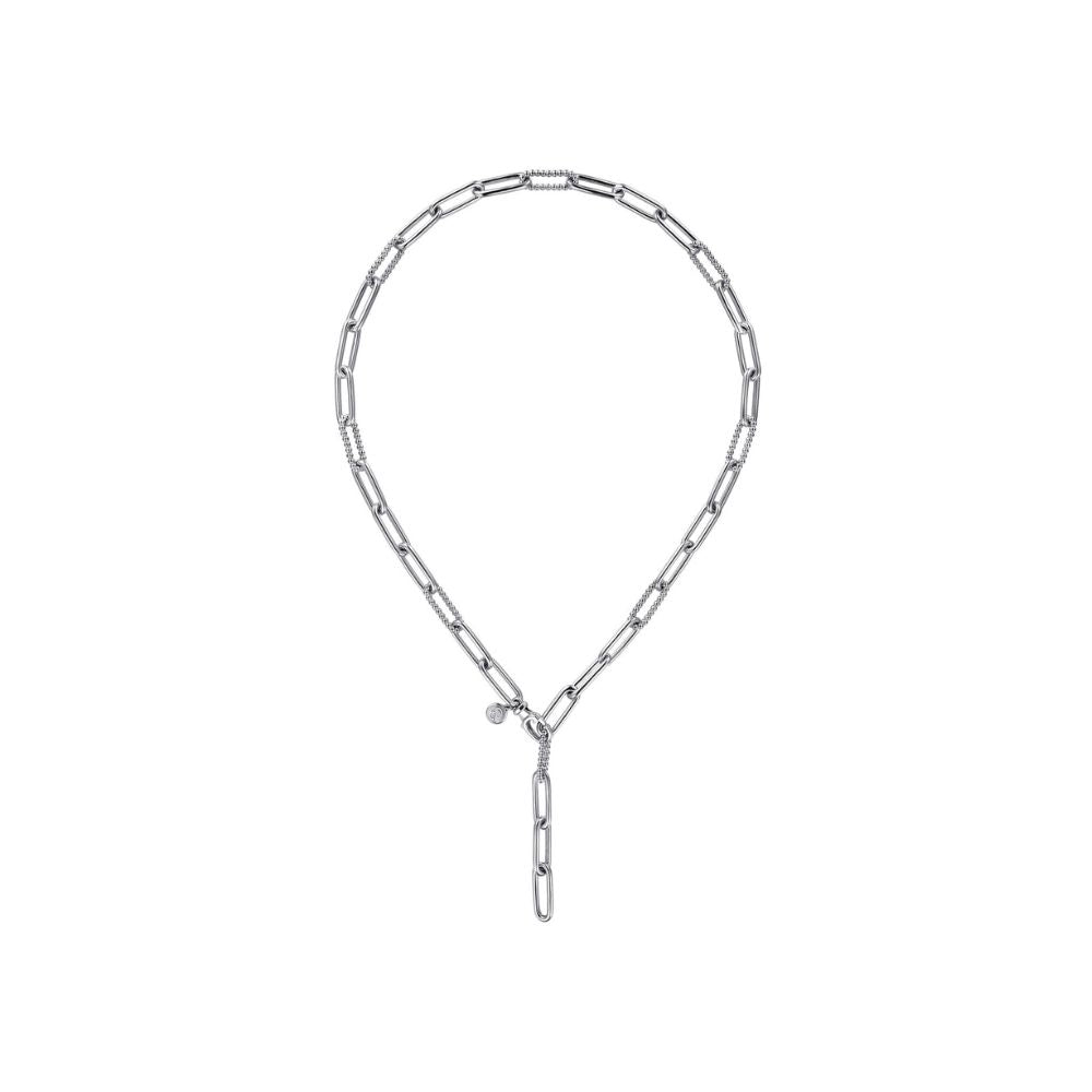 Gabriel & Co. Sterling Silver Y Chain Necklace