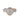 Gabriel & Co. 14K White & Rose Gold Diamond Bypass Engagement Ring Semi Mount