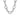 Gabriel & Co Sterling Silver Geometric Link Chain Necklace