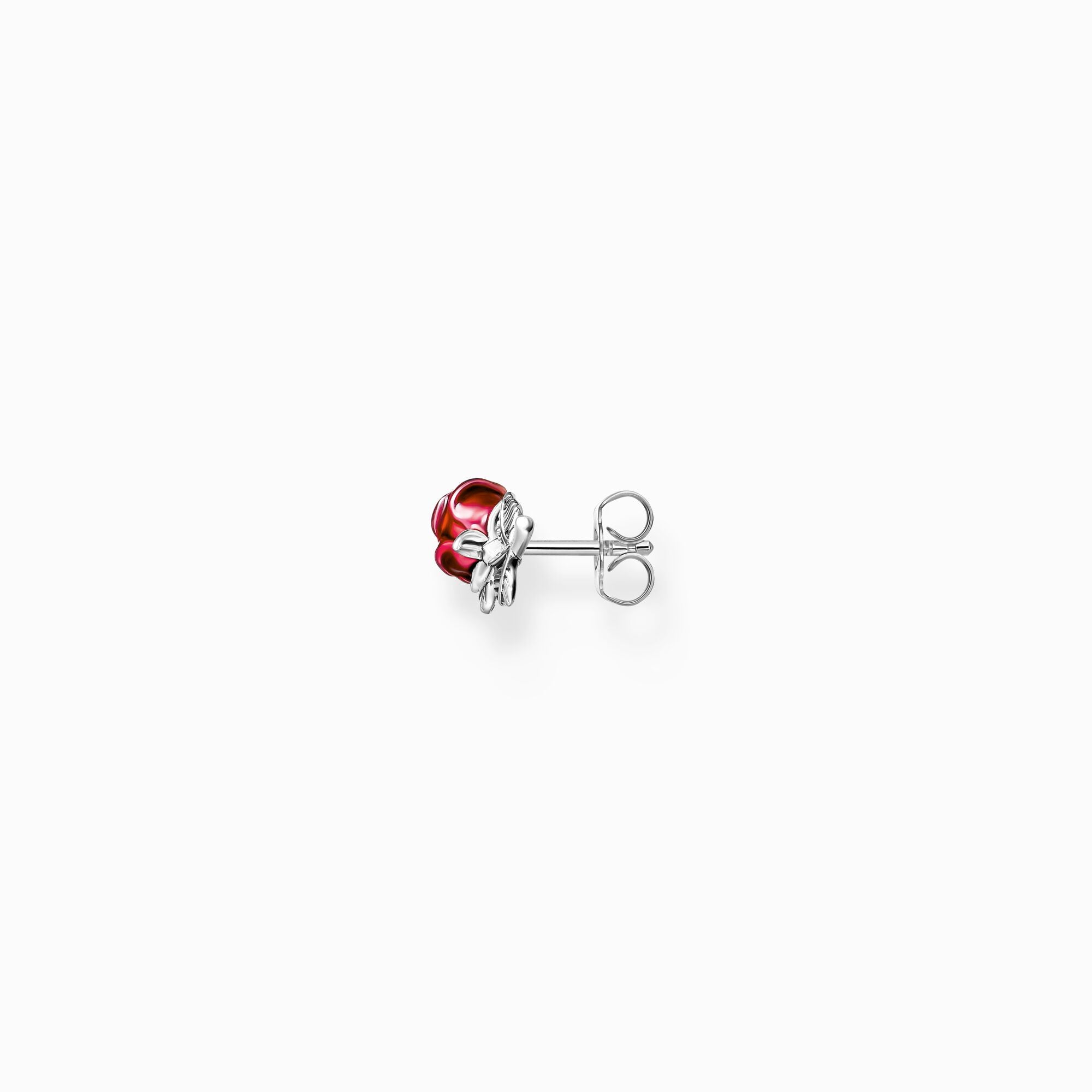 Thomas Sabo Sterling Silver Rose Earring Studs