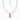 THOMAS SABO x HARIBO: Link Necklace with Pink Goldbears & Pearls