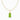 THOMAS SABO x HARIBO: Necklace With Goldbear Green, Vermeil