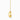 Thomas Sabo Sterling Silver Gold-Plated Necklace With Domed Drop Pendant