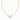 Thomas Sabo Sterling Silver Gold-Plated Pendant Moon Necklace