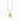 Thomas Sabo Sterling Silver Gold-Plated Rose Pendant Necklace