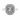 Modified Vintage 14K White Gold Diamond Floral Halo Engagement Ring