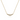 Gabriel & Co. 14K Yellow Gold Curved Diamond Bar Necklace