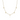 Gabriel & Co. 14K Yellow Gold Diamond Station Kite Droplet Necklace