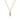 Gabriel & Co. 14K Yellow Gold Diamond Bujukan Teardrop Pendant Necklace