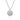 Gabriel & Co. 925 Sterling Silver 0.02ct Diamond Bujukan Medallion Pendant Necklace
