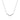 Gabriel & Co. 925 Sterling Silver White Sapphire Graduating Bujukan Ball Bar Necklace