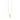 THOMAS SABO x HARIBO: Gold-plated Necklace with HARIBO Goldbear