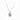 Fine Sterling Silver 1.00ct Oval-Cut Lab-Grown Diamond Bezel Set Necklace