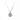 Sterling Silver 1.00ct Round Lab-Grown Diamond Bezel Set Necklace