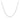 Sterling Silver 3.07ctw Round Lab-Grown Diamond 16" Tennis Necklace