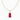 THOMAS SABO x HARIBO: Necklace with Goldbear Red