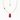 THOMAS SABO x HARIBO: Necklace with Goldbear Red