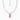 THOMAS SABO x HARIBO: Link Necklace with Pink Goldbears & Pearls