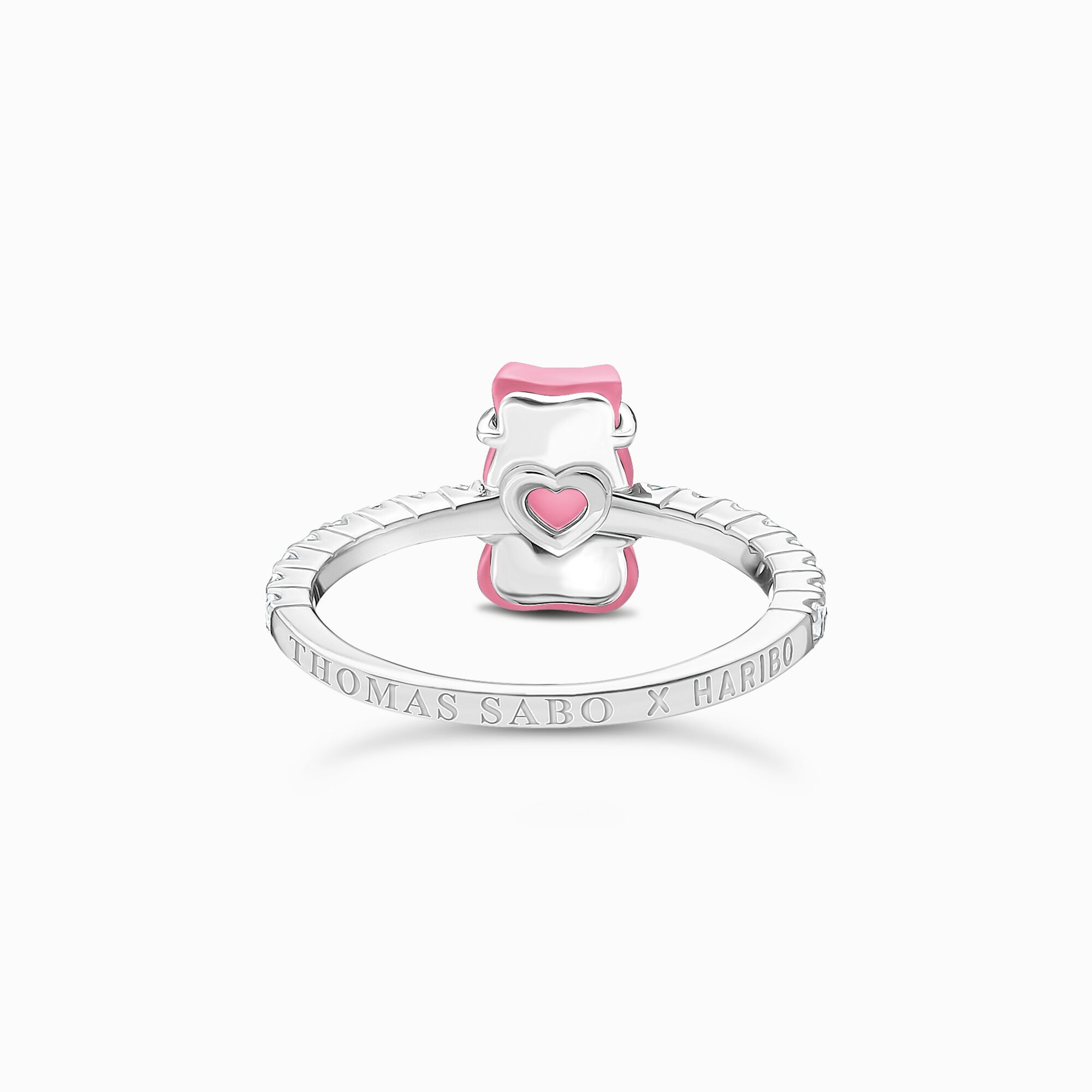 THOMAS SABO x HARIBO: Ring with Goldbear Pink Mini Ring