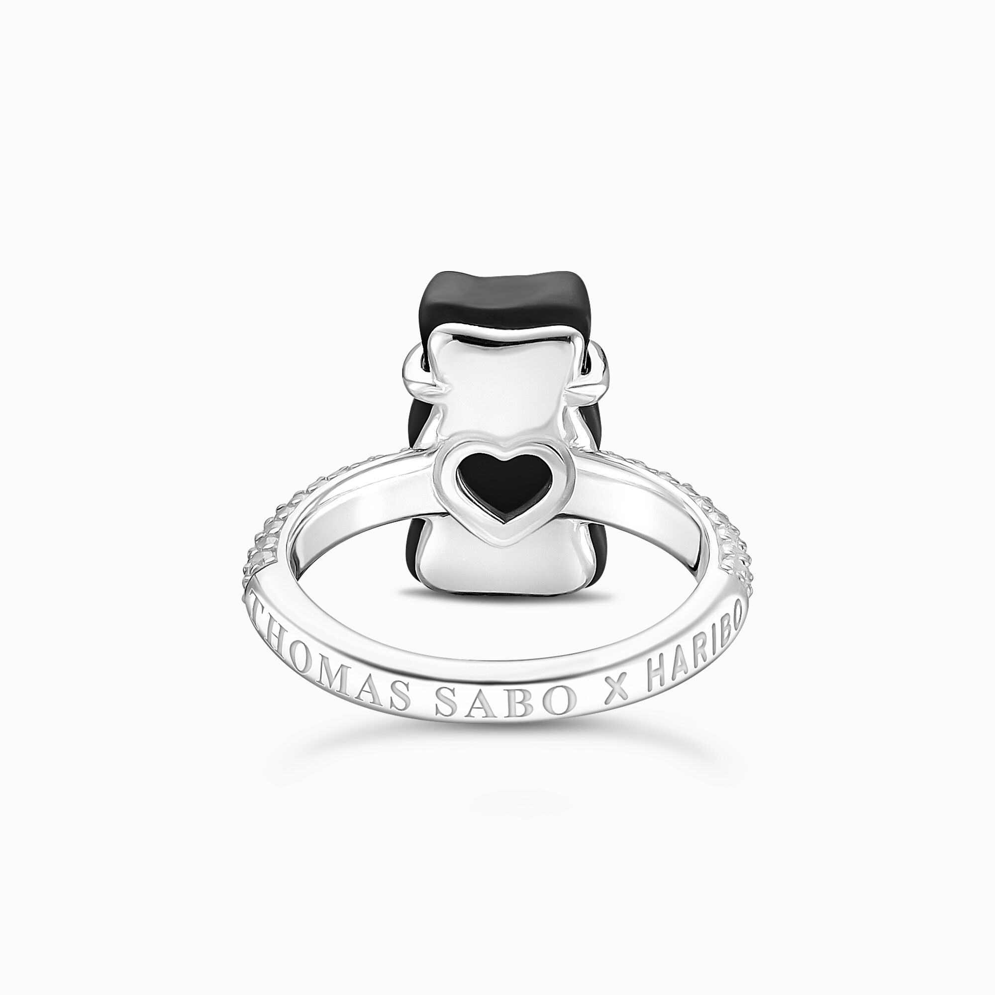 THOMAS SABO x HARIBO: Ring With Zirconia Black Goldbear