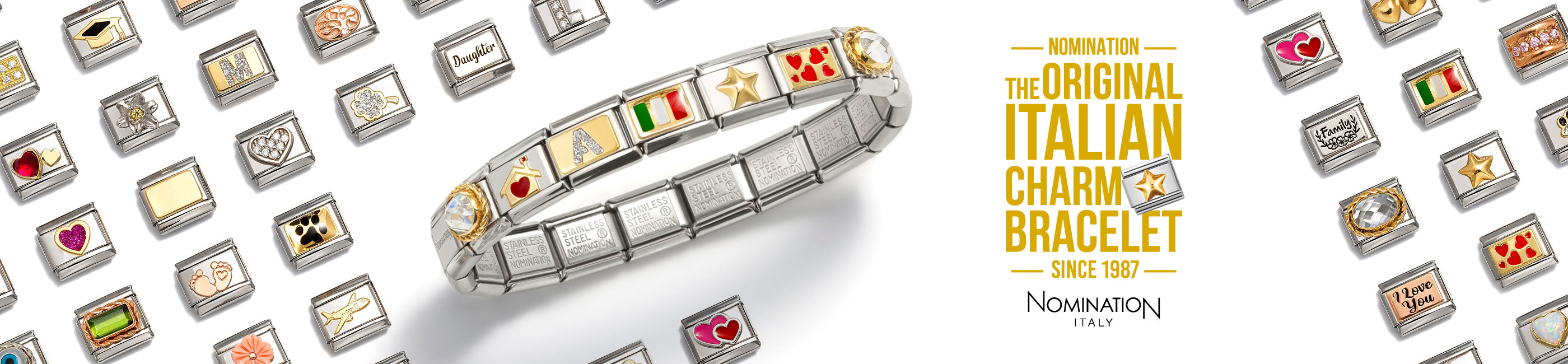 Nomination the original charm bracelet