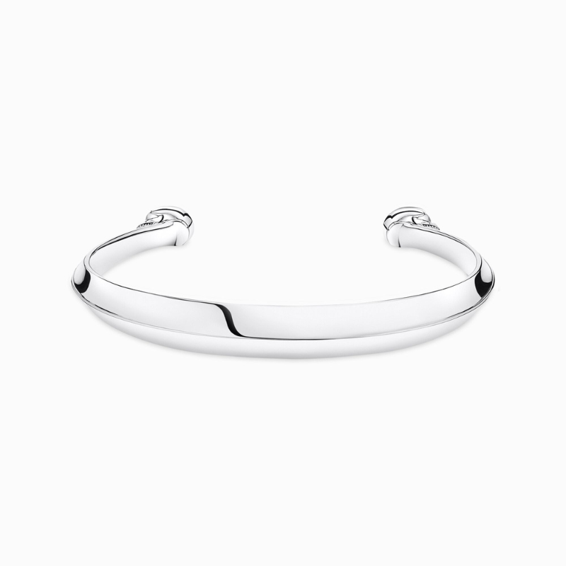 Thomas-Sabo Sterling Silver Skull Bangle