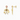Thomas Sabo Stylized Eye Multi-Stone Earrings