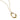 Thomas Sabo Natural Beauty Gold-Plated Necklace with Organic Shape Pendant